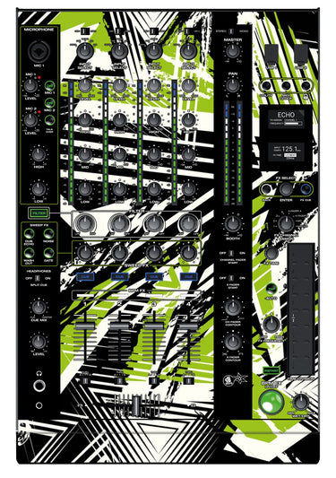 Denon DJ X 1800 Skin Spike Green